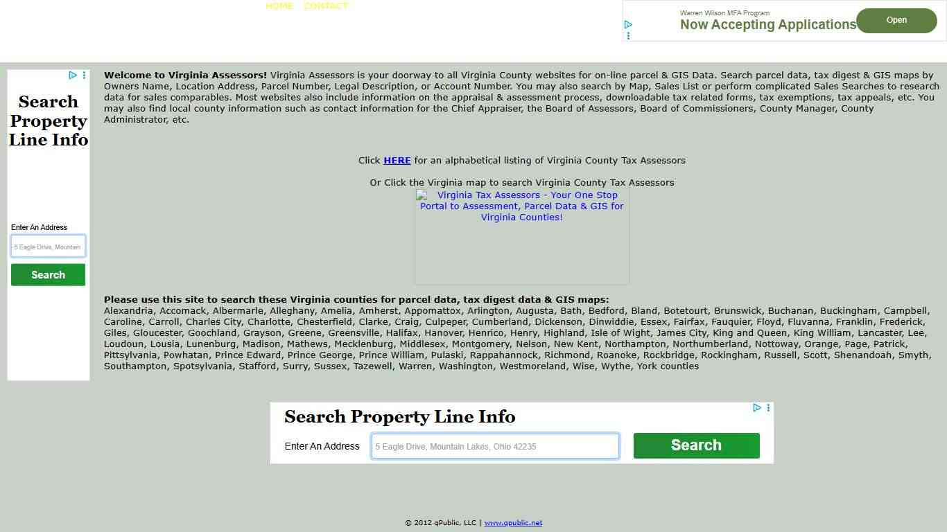 Virginia Tax Assessors - Your One Stop Portal to Assessment, Parcel, Tax & GIS Data for Virginia Counties!